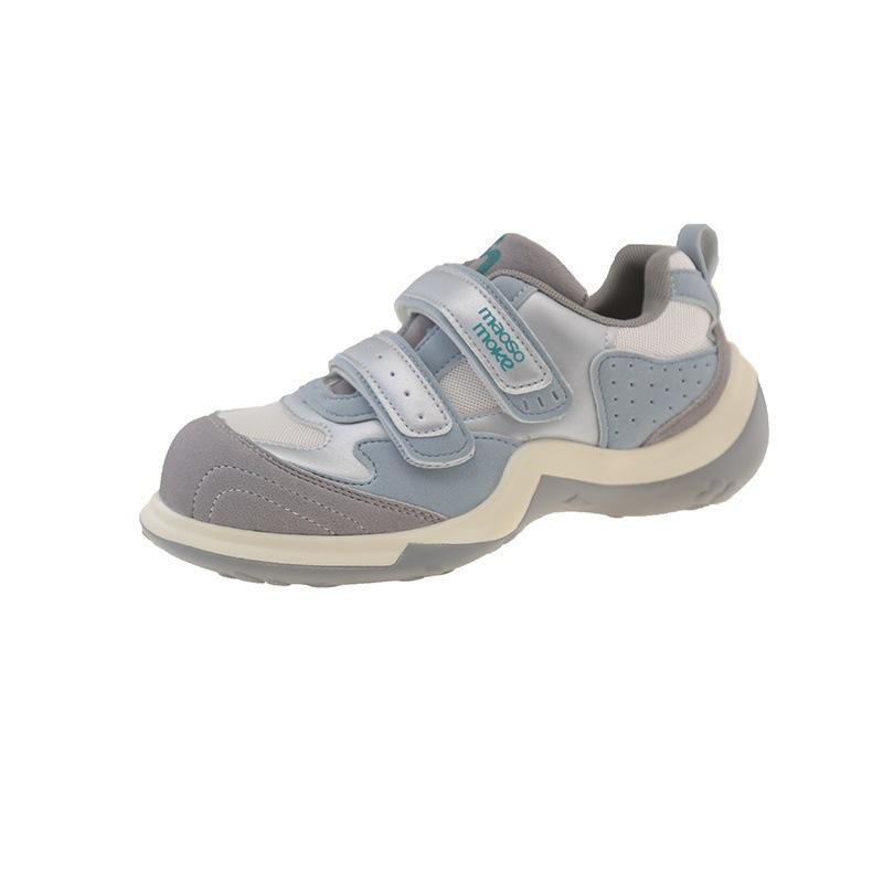 

Спортивная обувь на платформе с липучками, детские модели, весна 2025, новая универсальная обувь для скейтборда, немецкая тренировочная обувь, повседневная обувь Forrest Gump 40 синий