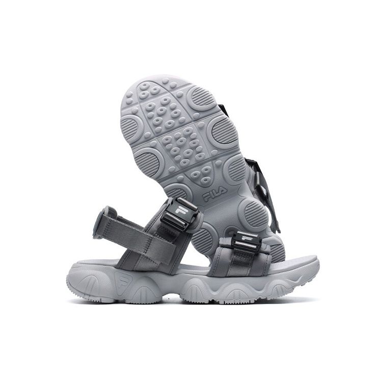 FILA Jagger Sandal Trendy Versatile Sports Sandals Men Sandals Alloy-Gray F12M124530FAL