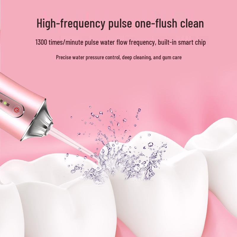 Portable Electric Oral Irrigator for Home Use, Ideal for Children with Orthodontics