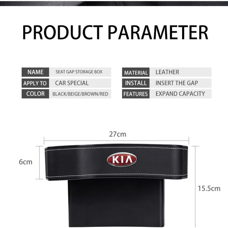 Car Seat Organizer Crevice Storage Box Filler Holder for KIA Cerato Sportage R K2 K3 K5 RIO 3 4 Sorento Picanto Sportage Ceed 2022 Soul Sorento Optima