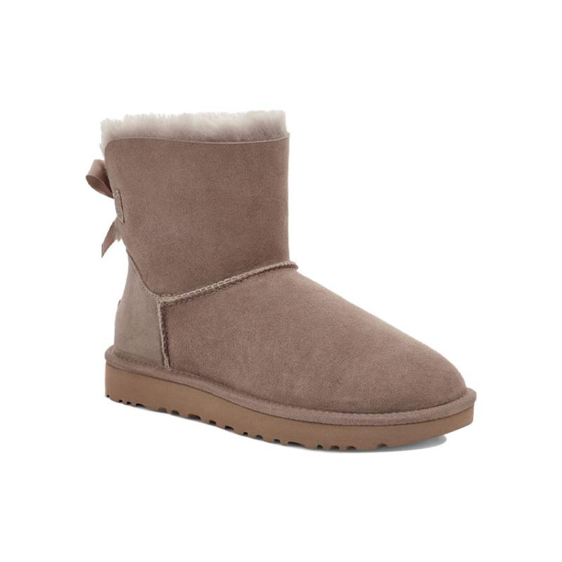 UGG Mini Bailey Bow Ii Boot Caribou Women's Sneakers 1016501-CRBO