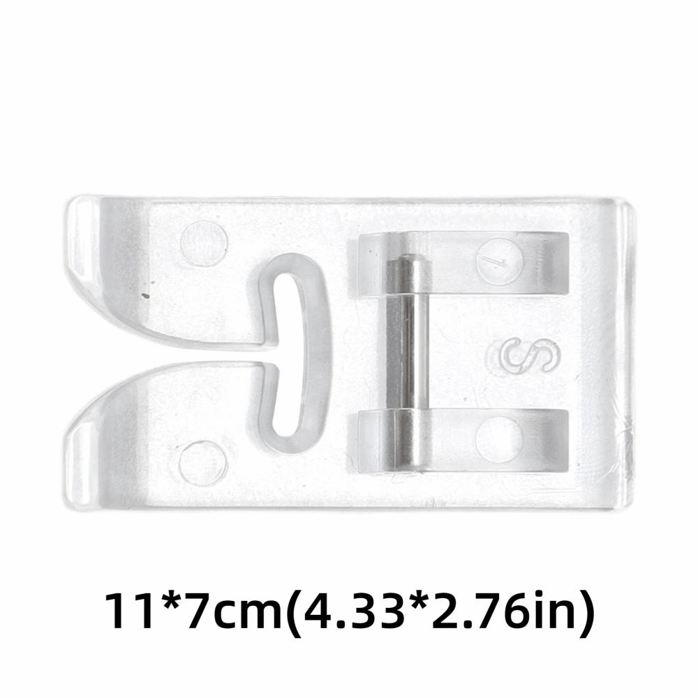 7mm Presser Foot Replacement Clear Transparent Presser Foot Sewing Accuracy
