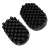 2 Pcs Twist Styler Brush Quick Easy Styling Large Dense Teeth Professional Washable Rubber Afro Twis