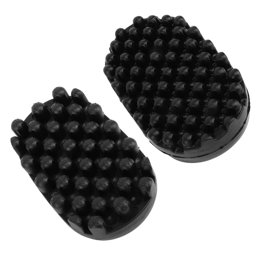 2 Pcs Twist Styler Brush Quick Easy Styling Large Dense Teeth Professional Washable Rubber Afro Twis