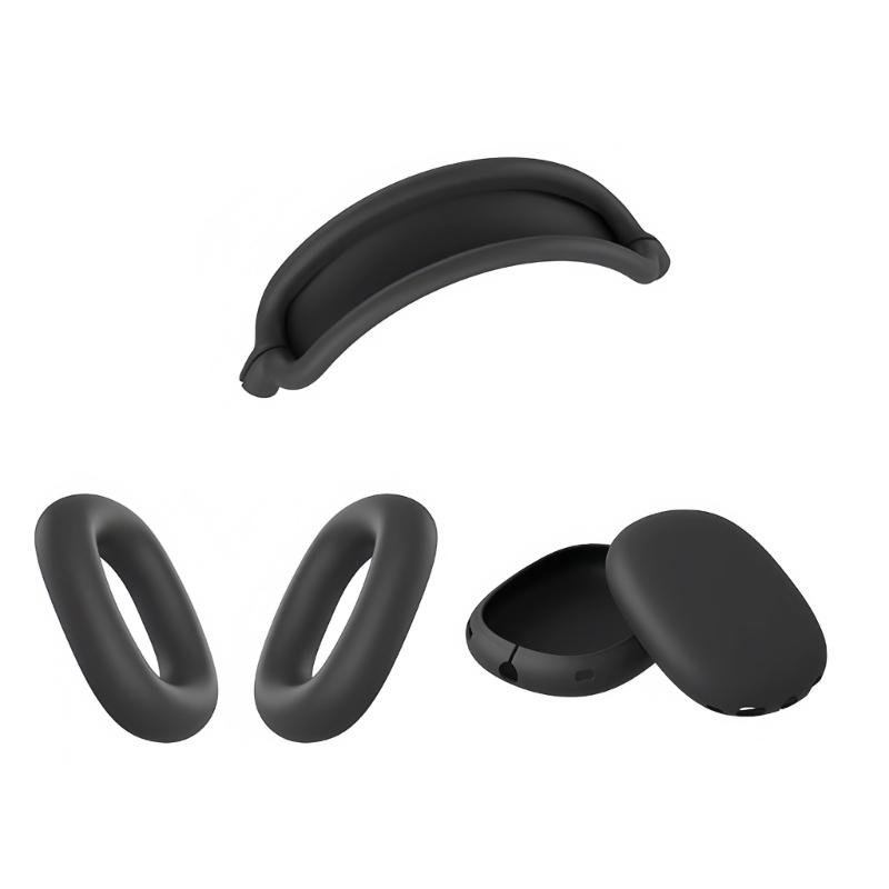 

Оновлення Силіконова Захисна Кришка Наголов я Амбушури та Зовнішній Корпус Стійка до поту Міцна Конструкція Для Навушників чорний