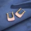 KC Gold Fashion Korean Style U-Shaped Celebrity Design Earrings