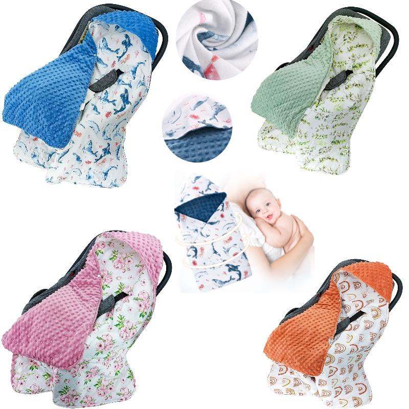 Hrubá a útulná deka pro novorozence, ideální na zimu a jaro