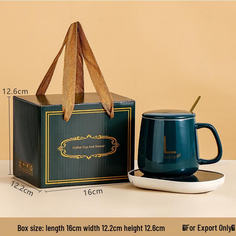 55° Temperature-Regulating Ceramic Coffee Mug Gift Set