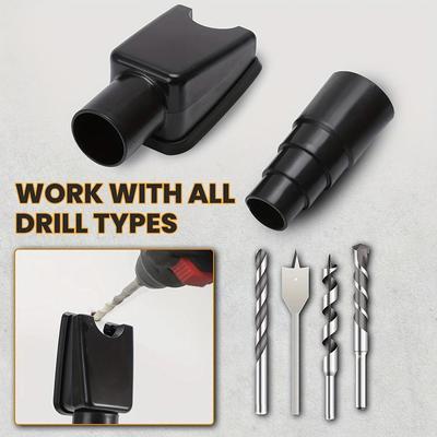 Hands-Free Dust Collector 8lbs for All Drill Bits Dust Suction Collector Dustproof Device Woodworking Tool Home DIY Accessories