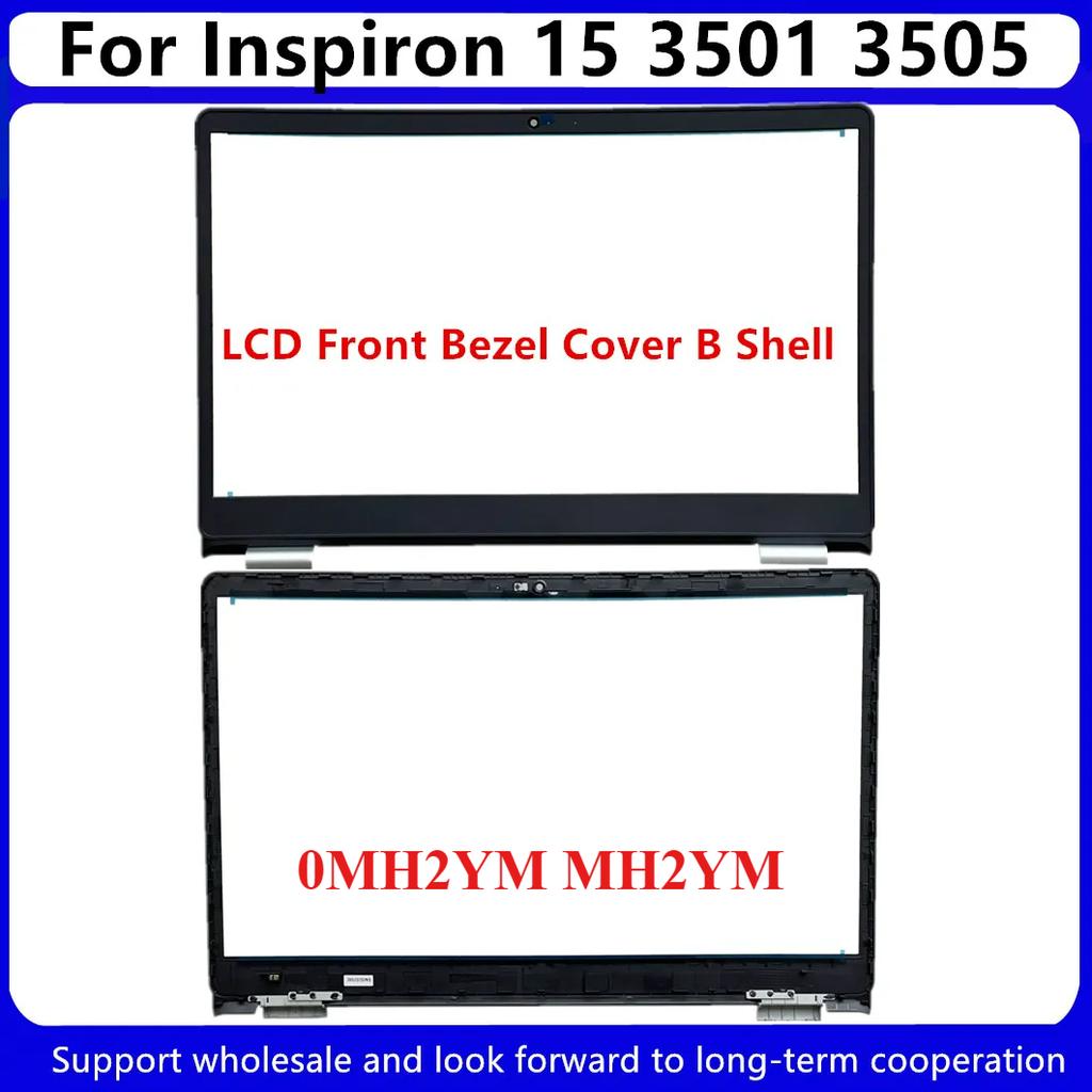 New For Kailxuling Inspiron 15 3501 3502 3505 LCD Back Cover Rear Lid 08WMNY 8WMNY 09F6PT 09F6PT / Front Bezel / Hinges 0MH2YM