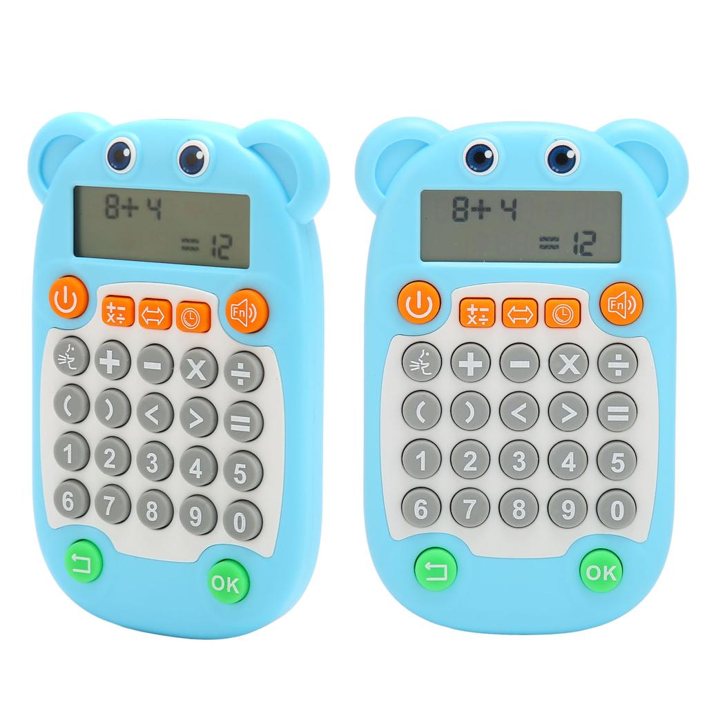 Arithmetic Exercise Toy Digital Display Voice Prompt 27 Keys USB C Arithmetic Training Machine for Kids Education