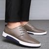 Scarpe Casual da Uomo Taglia Grande 48 47 Mocassini da Lavoro Uomo Scarpe Eleganti da Matrimonio Marrone Barbiere Scarpe Ufficiali