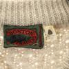 BOSTON TRADERS 90s 100% Wool, Old Long Sleeve Sweater Beige Knit Men's Used