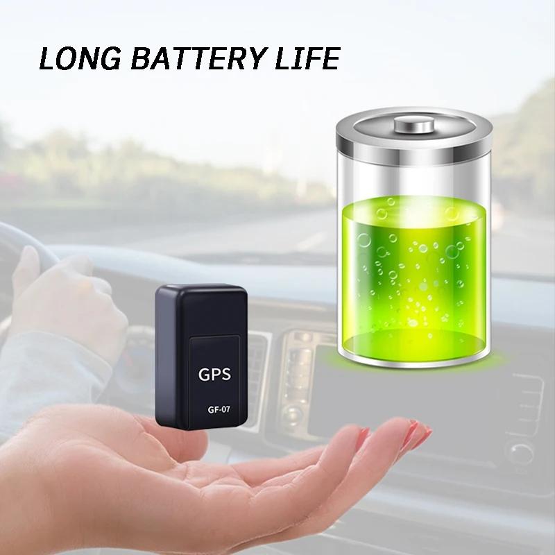 GF07 Tracker Strong Magnetic Car Vehicle Tracking Anti-lost Anti-theft Device Mini Portable Precise Positioning GPS Locator#Colo