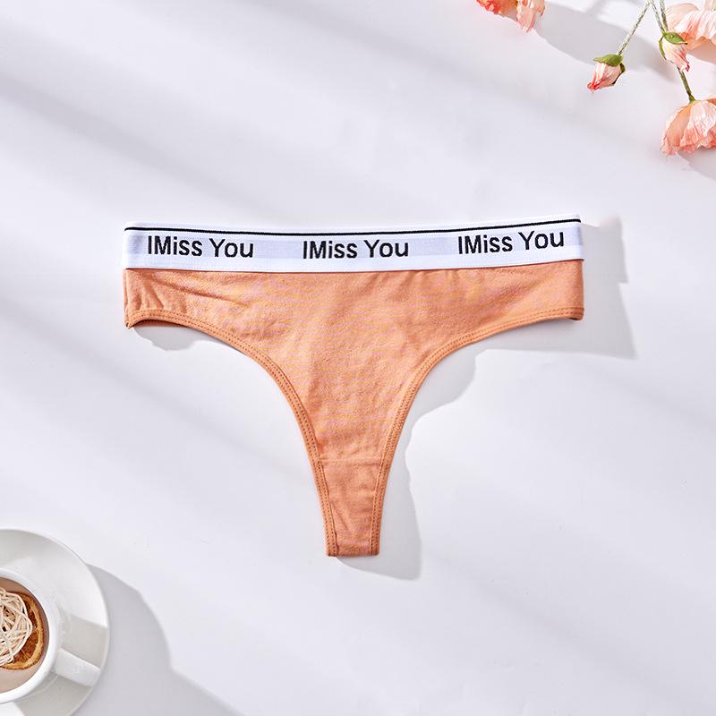 Damen Hüft-String aus atmungsaktiver Baumwolle - Bequemer breiter Bund, Nahtloses Design, Trendiger Stil