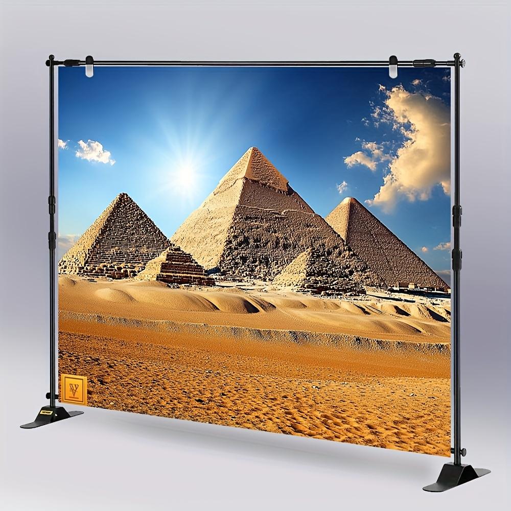 1Pcs Egyptian Pyramid Desert Blue Sky Decoration Background Backdrop For Photo Studio Photo Booth Party
