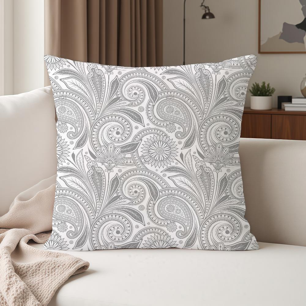 Classic Design PPaisley Pillow Case Suitable For Bedrooms Living Rooms Cars Home Decoration