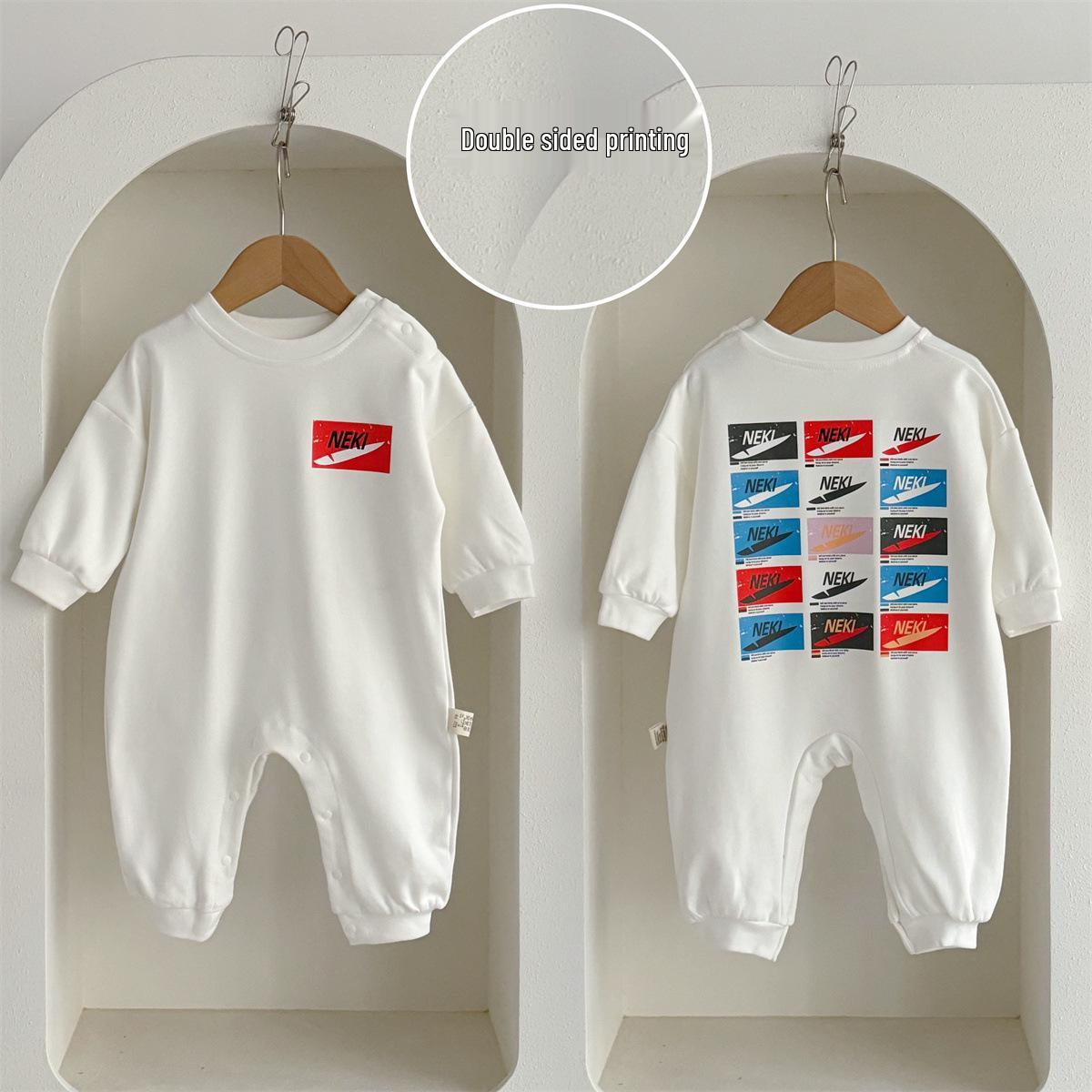 

Домик Робина Хлопковый ромпер в корейском стиле для 0-2 лет - Детский и малышковый унисекс мягкий боди 6-10 months up to 20 lbs