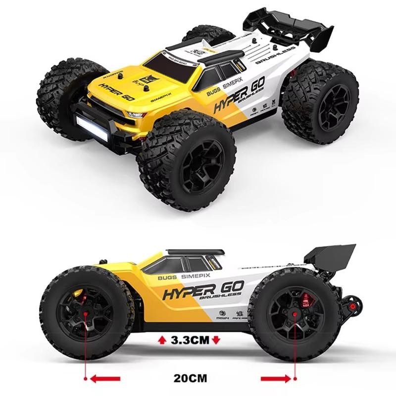 MJX Hyper Go 14207 14208 1/14 4WD RC Car 75KM/H OR 65KM/H Brushless RC Racing Car Remote Control Cars Off-Road Truck Toys