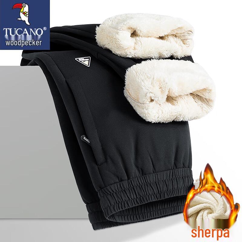 Tucano Men's Plush Lined Winter Warm Casual Pants