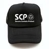 SCP Foundation Secure Contain Protect LKW-Kappen Sommer SCP Hüte Baseballkappe Sommer Outdoor Sonnenschutz Netz MZ