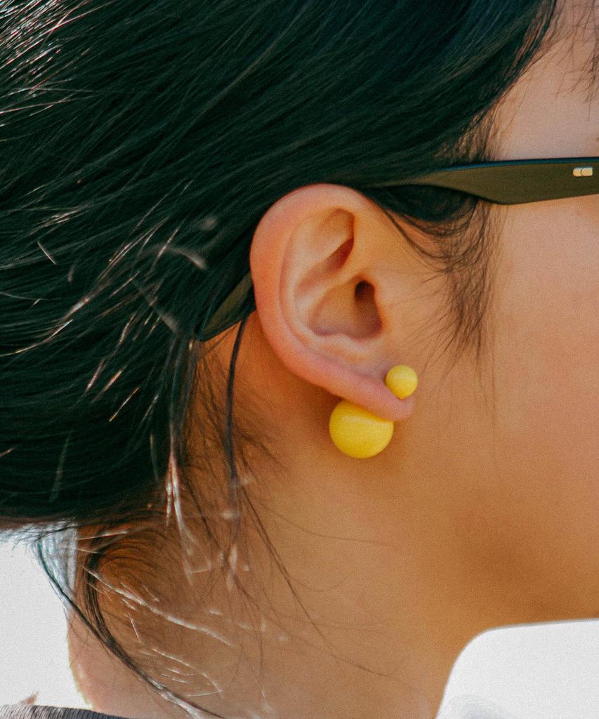 Sundaydiscoclub Summer Ball Earrings Lemon