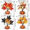 Handmade Realistic Fall Pumpkin Decor DIY Artificial Pumpkin Bouquet  Halloween Party
