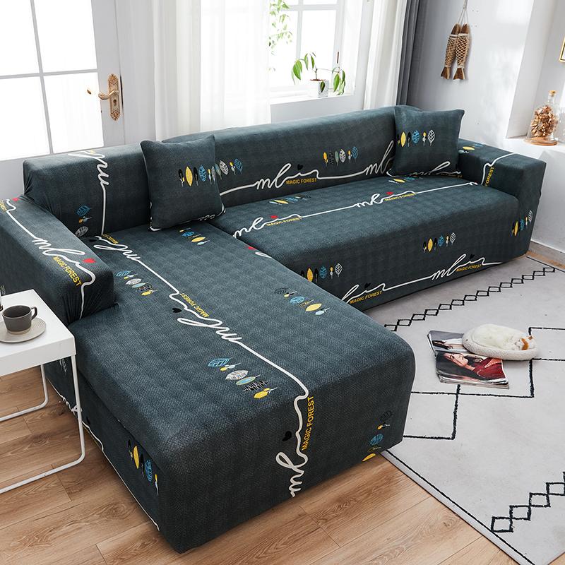 Elastic Sofa Cover High Quality Adjustable Sofas Chaise Covers Lounge Sectional Couch Corner Sofa Slipcover