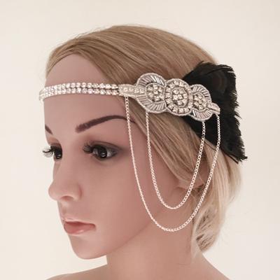 Women Hair Bands 1920s Great Gatsby Prices And Delivery Of Goods