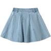 Balabala Girls' Denim A-Line Mini Skirt