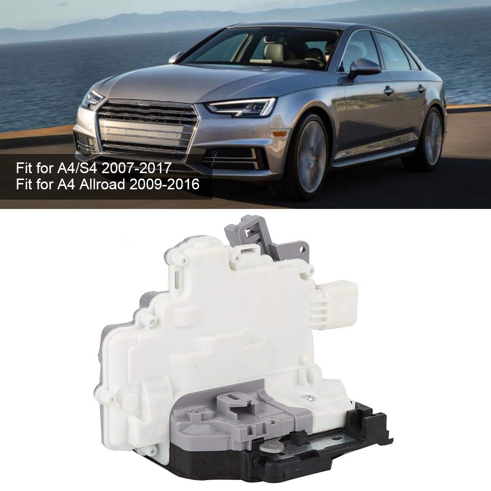Qii lu Door Lock Mechanism, Right Door Latch Actuator Lock Mechanism Fit 8K0839016 A4 S4 2007-2017