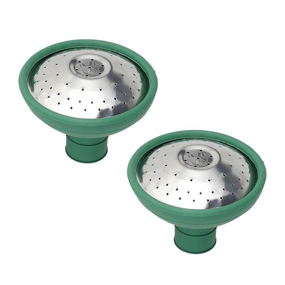 2pcs Widely Compatible Water Sprinkler Rose Head Plastic Sprayer Nozzle  Outdoor Watering