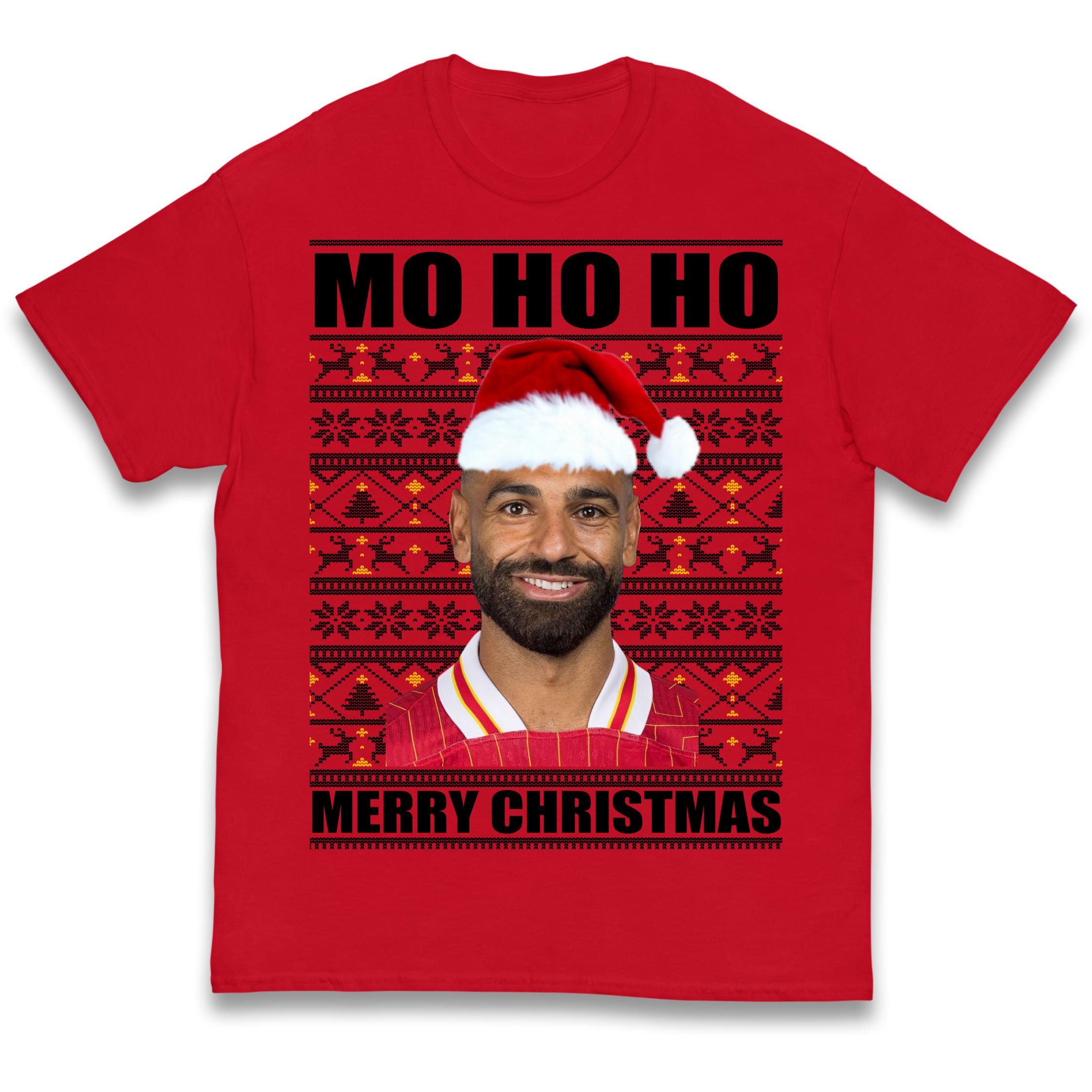 Mo Ho Ho Salah Christmas Kids T Shirt 150