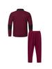 2025 Men's Autumn Waffle Sweatshirt & Pants Set - Casual Long Sleeve Lapel Design