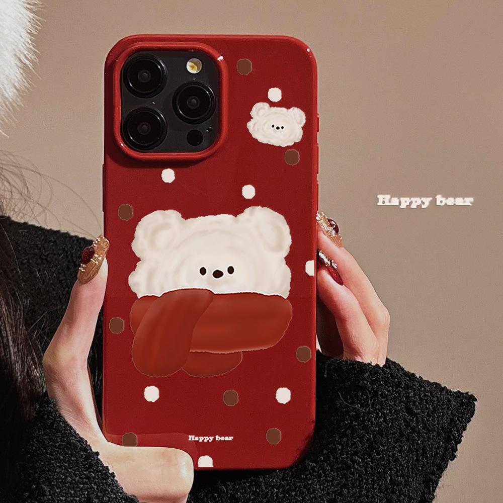 Cute Bear Case for iPhone 17 iPhone 17 Pro Max