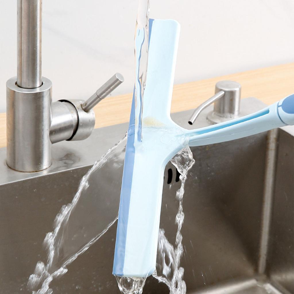 Car   Water Blade Squeegee Silicone Blade Non Slip Multifunctional Shower Window Squeegee for Tile