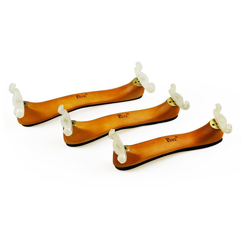Petz Solid Wood Violin Shoulder Rest for 1/2 to 4/4 Sizes