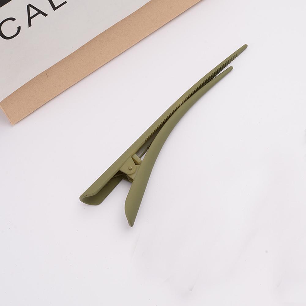 Women's Simple Frosted Hair Clip Anti-drop Hair Fixing Clips For Hairdressing