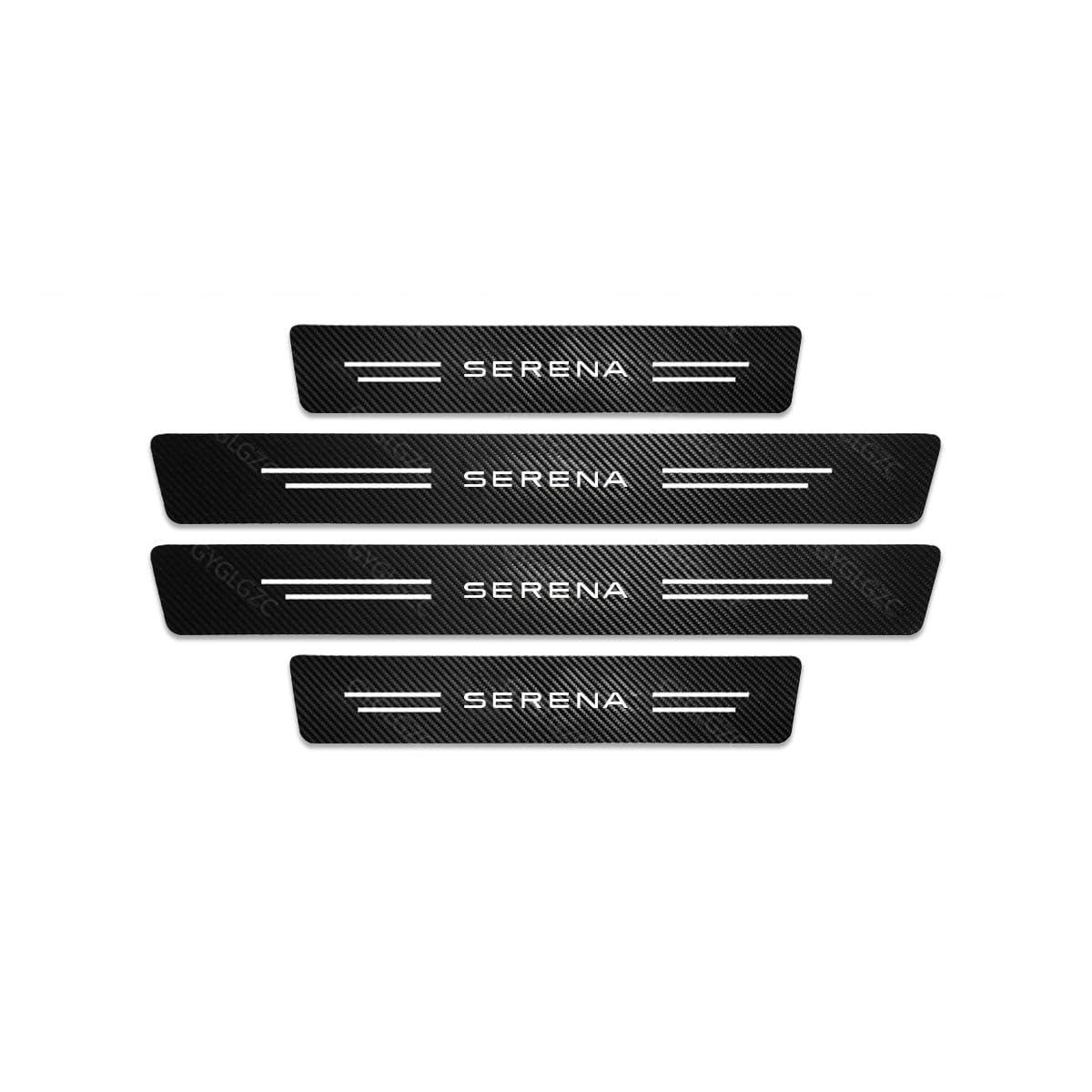 

Serena Dedicated Side Step Guard, C27 Series, C28 Series, Compatible with All Series, Car чёрный