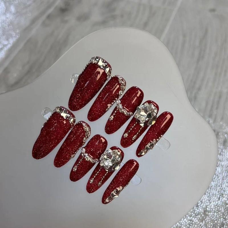 Hot-selling Handcrafted Nailwear For Auspicious Year Xs S M L