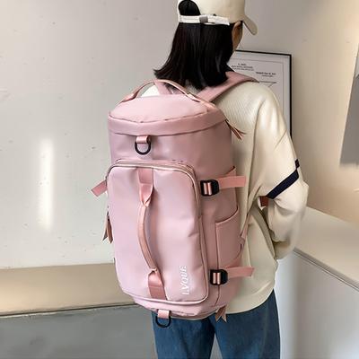 Large Capacity Storage Bag Travel Bag Tote Carry On Duffel Luggage Waterproof Backpack Handbag Oxford Shoulder Women