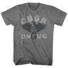 CBGB OMFUG NYC Vintage Crow Shadow Men's T Shirt Punk Rock OFFICIAL Fan Top - Men's Summer Cotton Graphic Tee