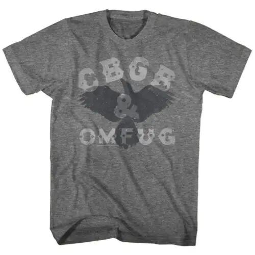 

CBGB OMFUG Нью-Йорк Винтажный Ворон Тень Мужской s Футболка Панк Рок ОФИЦИАЛЬНЫЙ Топ для Фанатов - Мужская Летняя Хлопковая Футболка с Принтом S разноцветный