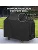 Durable Grill Guard with UV Protection, Velcro Design, Fits Most Grills Including Weber, Char-Broil, Nexgrill
