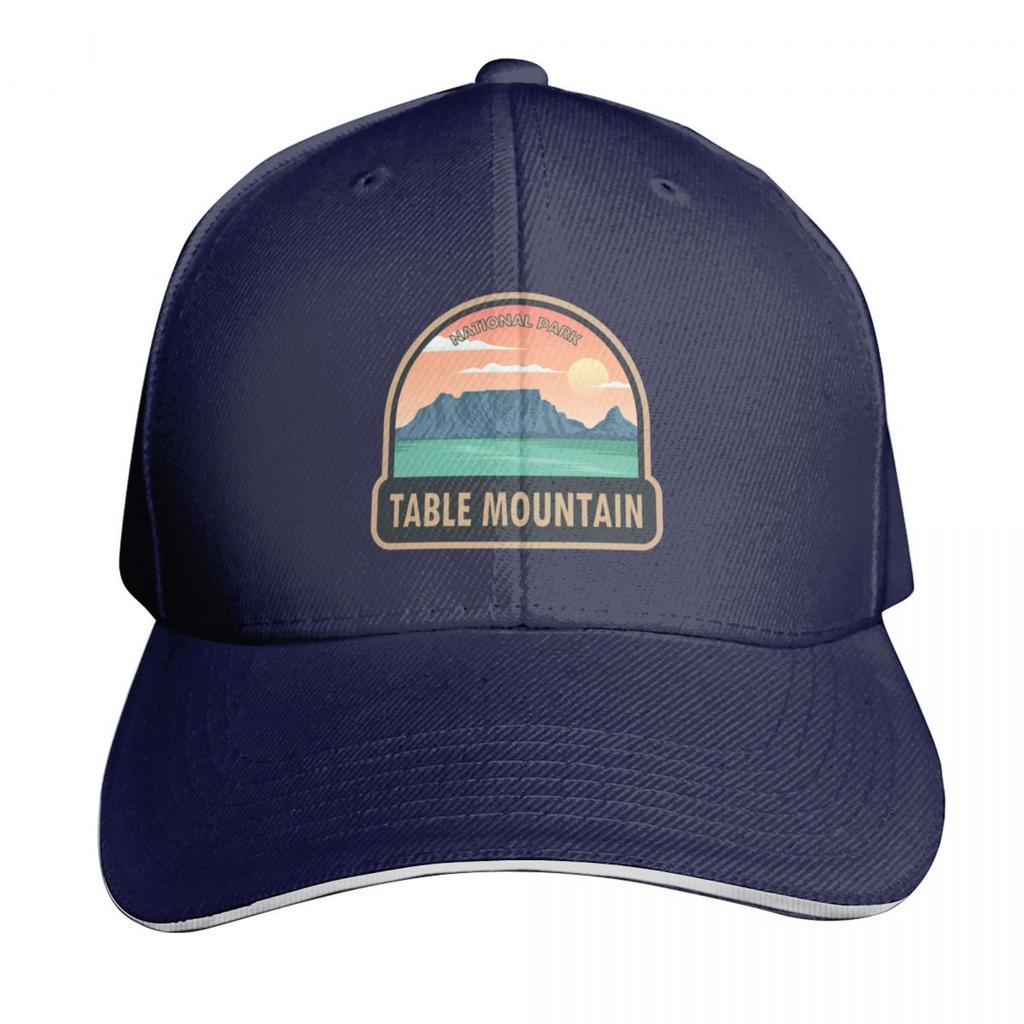 Table Mountain National Park South Africa Baseball Cap Summer Beach Travel Streetwear Hip Hop Trendy Vintage Retro Embroidered
