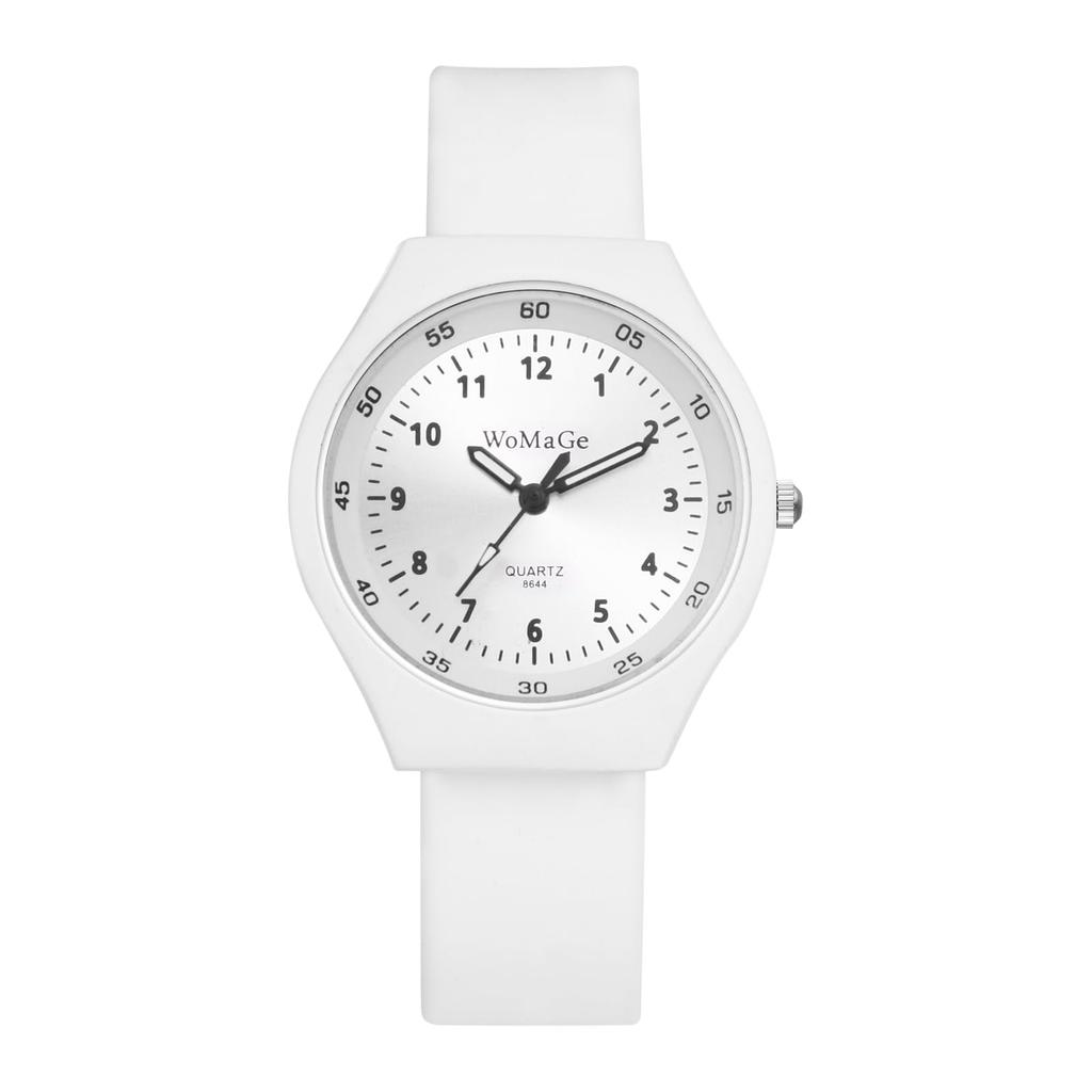 Women's Analog Watch with Silicone Strap, Waterproof: Cute and Stylish Women's Watch, Fashion Accessory - Valentine's Day, Christmas, Birthday Gift