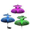 Solar Fiber Optic Jellyfish Lamp: Seven-Color Outdoor Garden Light with Creative Color-Changing Features