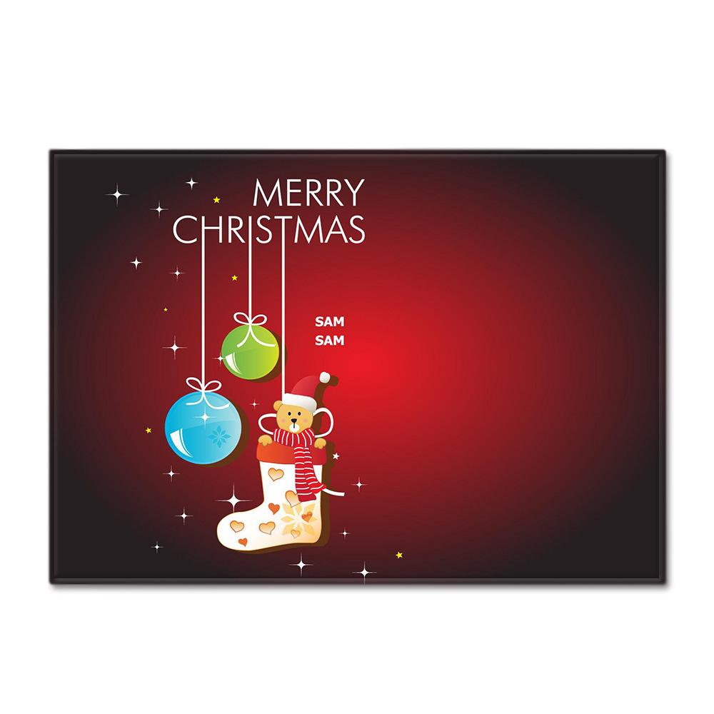 Christmas Living Room Floor Mat Bedroom Dining Room Carpet Carpet Doormat