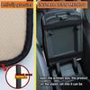 1*Universal Car Accessories Armrest Cover Center Console Box Pad Protector Pink