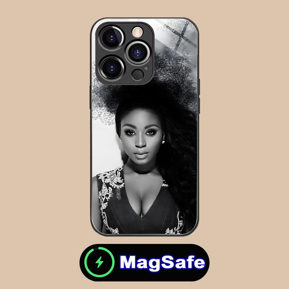 Normani Kordei Glass MagSafe Mobile Phone Case for iPhone 17 16 15 14 13 12 11 Air Pro Max Plus Mini Colorful Cover
